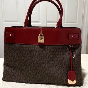 Michael Kors Gramercy Bag (Color: Brandy)